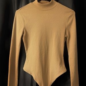 Le Lis Collection Tan Bodysuit